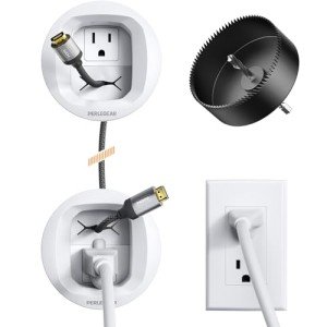 In-Wall Cable Management Kit for TV and Speakers