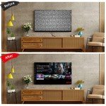 Wall-Mounted TV Cable Management Kit, White