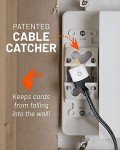 ECHOGEAR Wall-Mounted TV Cord Management Kit