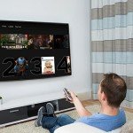 Wall-Mounted TV Cable Management Kit, White