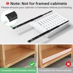 Expandable Pull-Out Cabinet Organizer for Easy Storage