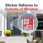Emergency Pet Rescue Decal - Save Our Pets
