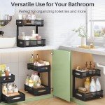 2-Tier Pull-Out Under Sink Organizer Baskets
