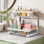 2-Tier Under Sink Organizer - 2 Pack Set