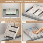 Expandable Pull-Out Cabinet Organizer with Adjustable Drawers