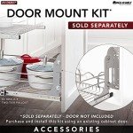 2-Tier Pullout Kitchen Cabinet Organizer Shelf