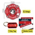 Pet Alert Window Stickers for Emergency Situations