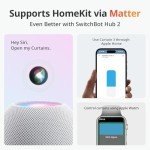 Smart Automatic Curtain Opener with Bluetooth Control