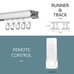 Smart Electric Curtain Track with Remote Control