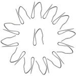 58 Pcs Heavy-Duty Silver Curtain Hooks