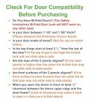 2-Pack Bi-fold Door Locks for Child Safety