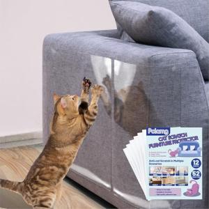Heavy-Duty Cat Scratch Furniture Protector Tape 12-Pack