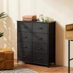 8-Drawer Fabric Storage Tower for Bedroom