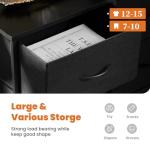 8-Drawer Fabric Storage Tower for Bedroom