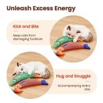 Potaroma Catnip Fish Toys - 3 Pack, Crinkle Sounds