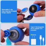 Interactive Rechargeable Cat Toy Ball with Tails