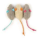 SmartyKat Catnip Mice Toys - Pack of 3