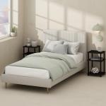 Furinno 3-Tier Open Storage Nightstand in Americano/Black