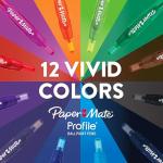 Paper Mate Profile Bold Pens - Assorted Colors, 12 Pack