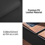 Aothia Non-Slip Leather Desk Pad and Mouse Pad