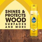 Pledge Enhancing Polish, Furniture & Wood Spray, Lemon Scent, 9.7oz (Pack of 3)