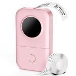 Phomemo Label Maker Machine, D30 Portable Handheld Bluetooth Mini Label Printer, Multiple Templates for Smartphone Thermal Small Label Maker Rechargeable Easy to Use for Home Office School