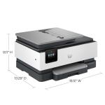HP OfficeJet Pro 8139e Wireless All-in-One Color Inkjet Printer, Print, scan, Copy, fax, ADF, Duplex Printing Best-for-Home Office, 1 Year Instant Ink Trial Included