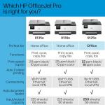 HP OfficeJet Pro 8139e Wireless All-in-One Color Inkjet Printer, Print, scan, Copy, fax, ADF, Duplex Printing Best-for-Home Office, 1 Year Instant Ink Trial Included