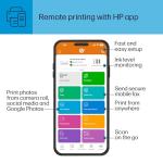 HP DeskJet 2827e Wireless All-in-One Color Inkjet Printer, Scanner, Copier, Best-for-Home, 3 Months of Instant Ink Included, Single-Band Wi-Fi connectivity (6W7F5A)