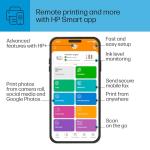 HP ENVY Inspire 7955e Wireless Color Inkjet Printer, Print, scan, copy, Easy setup, Mobile printing, Best-for home, 3 month Instant Ink trial included, White
