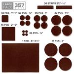 357-Piece Felt Furniture Pads for Floor Protection