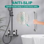 16 Inch Grab Bars for Bathroom Safety - 2 Pack