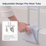 White Handicap Grab Bar by Drive Medical