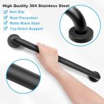 12 Inch Heavy Duty Grab Bars, 2 Pack