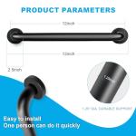 12 Inch Heavy Duty Grab Bars, 2 Pack
