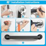 12 Inch Heavy Duty Grab Bars, 2 Pack