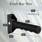Flip Up Grab Bars for Easy Stair Assistance