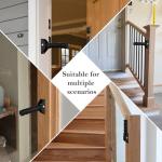 Flip Up Grab Bars for Easy Stair Assistance