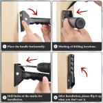Flip Up Grab Bars for Easy Stair Assistance