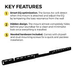 HumanCentric Wall Mount for Sonos Arc Sound Bar