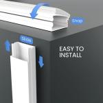 EVEO 306” Wall Cable Hider, Wire Covers