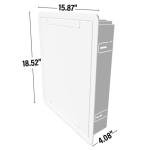 Legrand 17-Inch Dual Purpose Media Enclosure