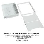 Legrand 17-Inch Dual Purpose Media Enclosure