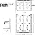 Legrand 17-Inch Dual Purpose Media Enclosure