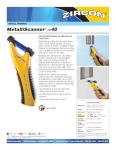 Zircon MetalliScanner M40 Handheld Metal Detector