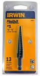 Irwin Step Drill Bit, 1/8" to 1/2", 1/4" Shank