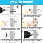 SnapToggle BB Toggle Anchors - 100 Pack