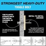 SnapToggle BB Toggle Anchors - 100 Pack