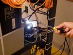 Telescoping LED Inspection Mirror with 360 Swivel