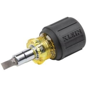 Klein Tools 6-in-1 Stubby Screwdriver/Nut Driver
